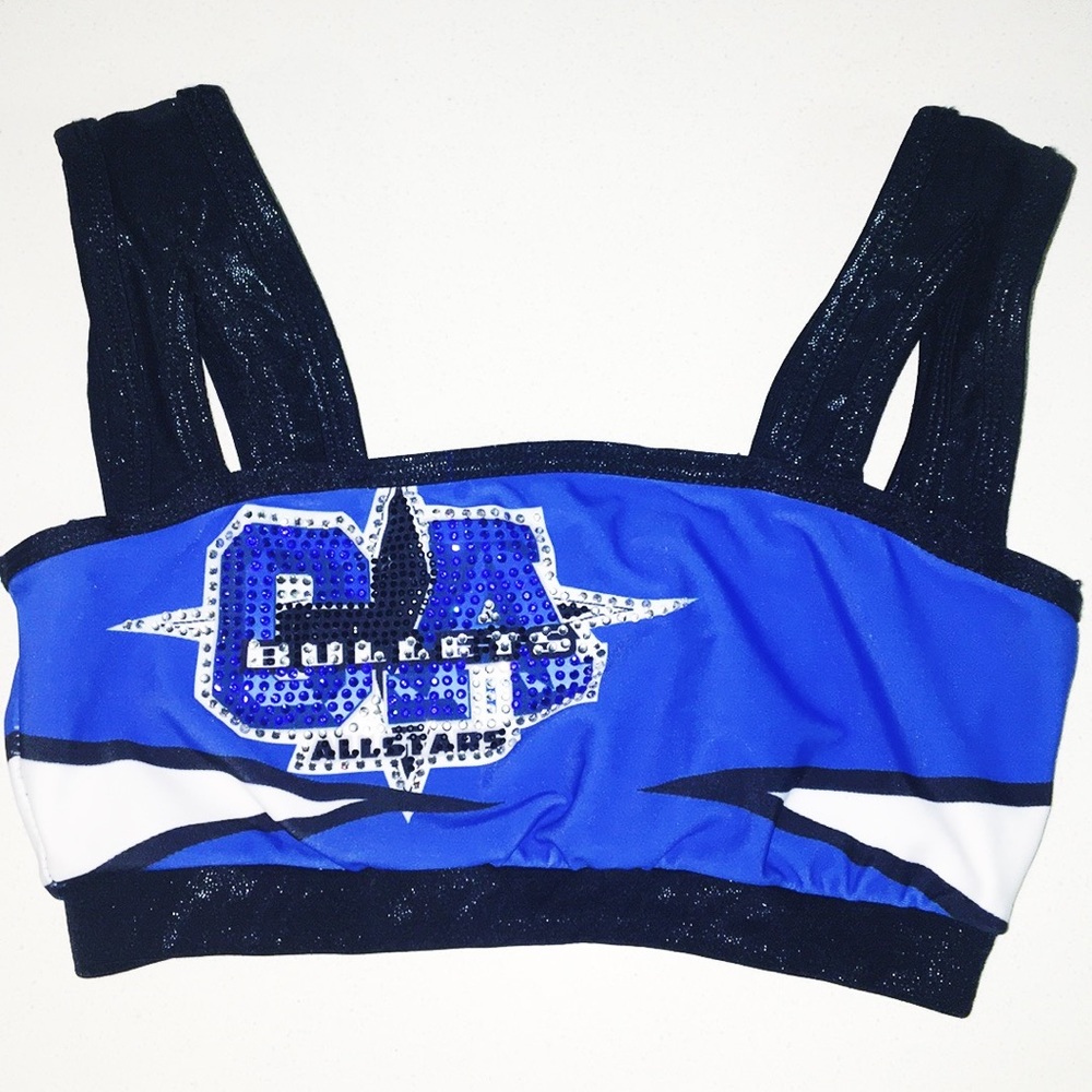 California Allstars Cheer Practice Sports Bra